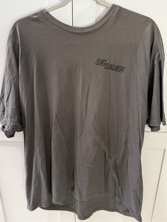 Other - Sig Sauer Men's Gray Logo T‑Shirt 3XL